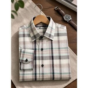 TASSO ELBA BLUE & GRAY LONG SLEEVE BUTTON DOWN XL